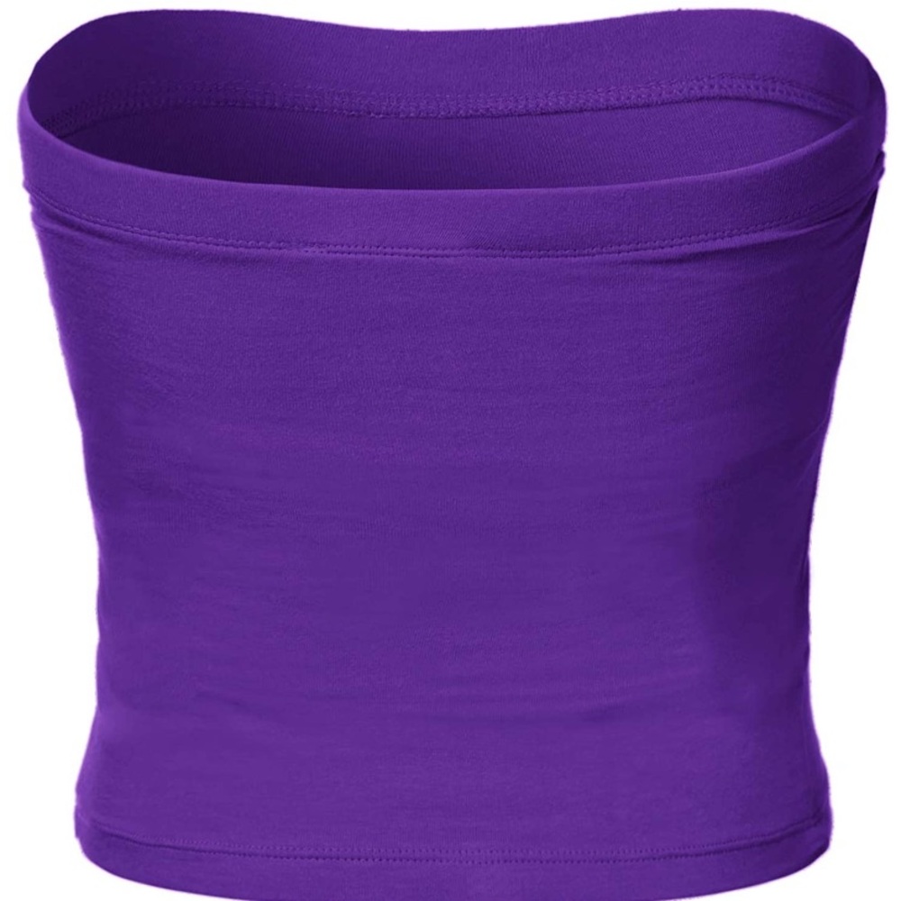 SOLD Purple Tube Top NWOT - Picture 3 of 8